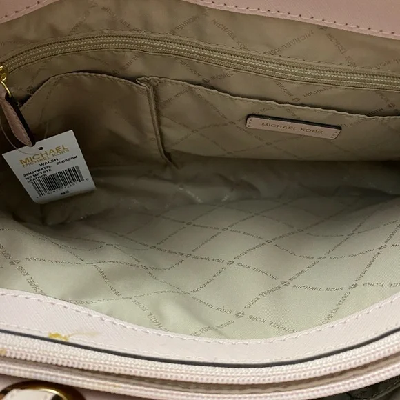 Michael Kors Walsh Medium Multifunction (MF) Saffiano Leather Tote - Pink - Picture 7 of 10